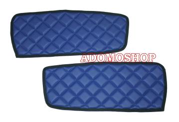 Türverkleidung für DAF XF 106, Kunstleder in blau umr. schwarz, matt 