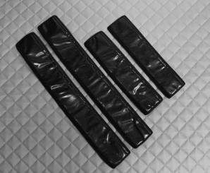 Verkleidung der Einstiegsgriffe aus Kunstleder Volvo FH4, FH5 schwarz 