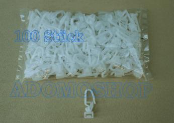 Lkw Gardinengleiter Gardinenhaken für  Actors MP2/3 100 Stück 