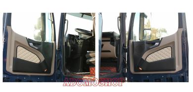 Türverkleidung für ACTROS MP5 und MP4, Kunstleder in beige-matt 