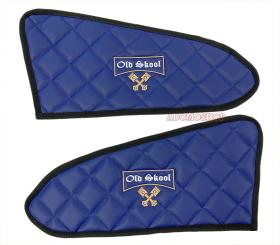 Türverkleidung für ACTROS MP5 und MP4, Kunstleder in blau-matt, old skool 