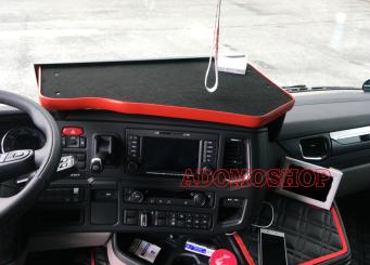 Mitteltisch für SCANIA R+S ab 2017, rot 