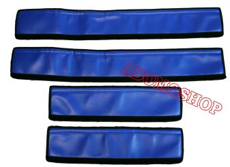 Verkleidung der Einstiegsgriffe aus Kunstleder für Scania S und R new generation blau 