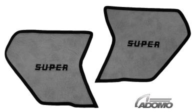 Türverkleidung für Scania S und R New Generation ab 2017, Kunstleder in grau GLATT SUPER 