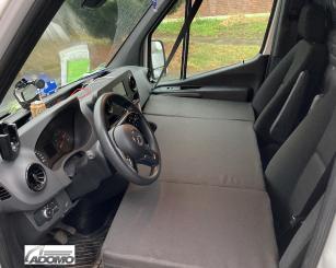 Zusatzbett, Matratze, Camper Bett für Mercedes Sprinter, 3-Teilig mit Transporttasche, schwarz 