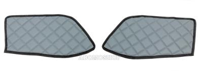 Türverkleidung für MAN TGX , TGS ab 2020, Kunstleder in grau-matt 