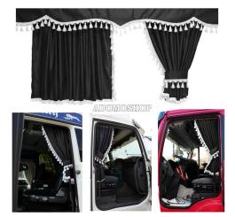 Scania TOPLINE UND HIGHLINE Gardinen, schwarz-weiss 