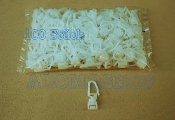 Lkw Gardinengleiter Gardinenhaken für  Volvo FH 100 Stück 