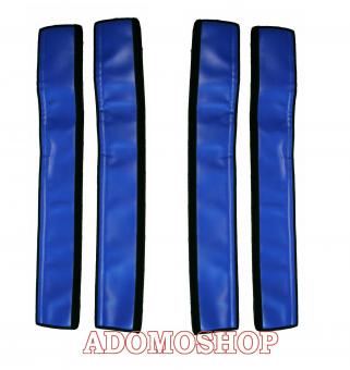 Einstiegsgriffeverkleidung für Actros Mp5 aus Kunstleder blau 