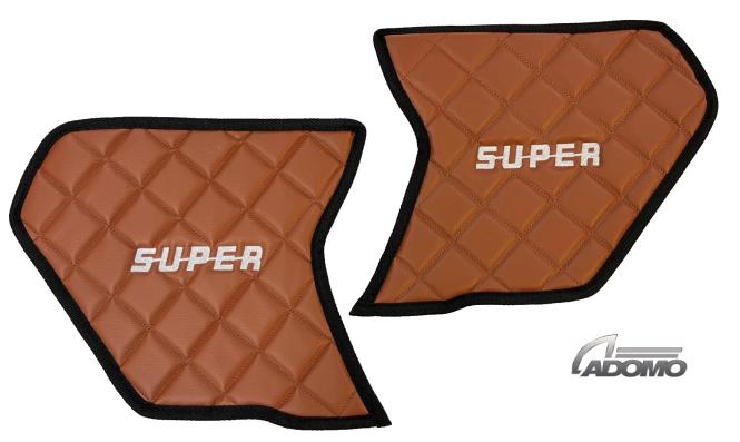 Türverkleidung für Scania S und R New Generation ab 2017, Kunstleder in braun-matt SUPER 