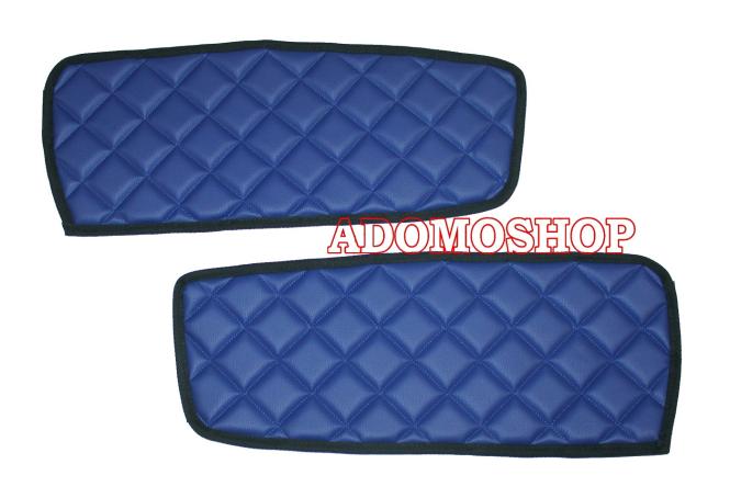 Türverkleidung für DAF XF 106, Kunstleder in blau umr. schwarz, matt 