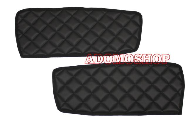 Türverkleidung für DAF XF 106, Kunstleder in schwarz umr. schwarz, matt 