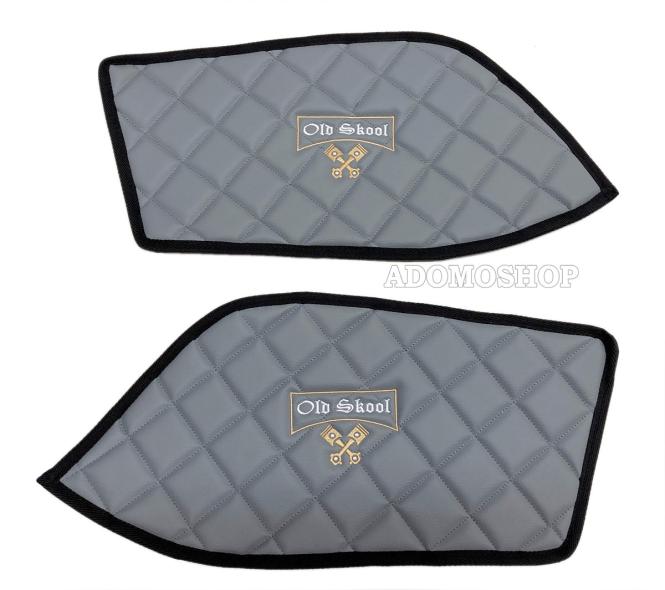 Türverkleidung für MAN TGX , TGS ab 2020, Kunstleder in grau-matt, old skool 