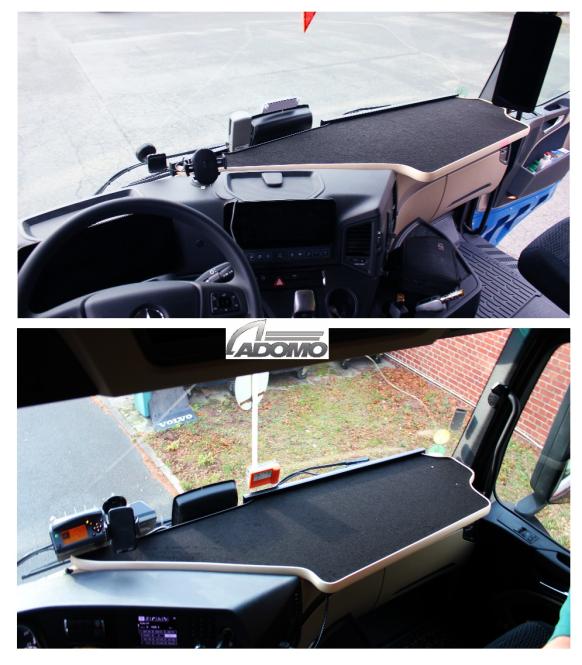 Ablagetisch für Mercedes Actros MP5 und  Mp4 XXL NEU in beige 