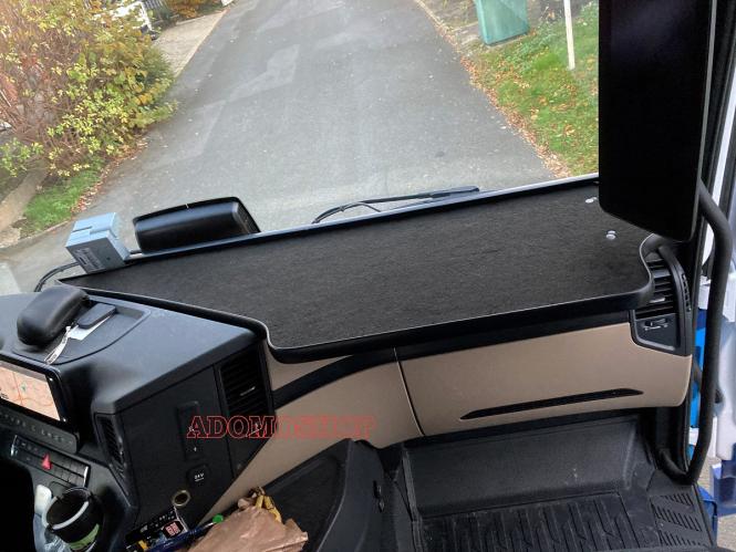 Ablagetisch für Actros MP5/MP4, schmales Haus, schwarz 