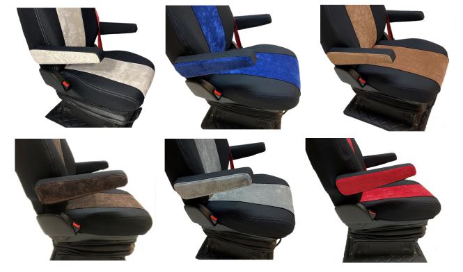 Armlehnen Bezüge für Volvo FH4, FH5, 2 Stück beige