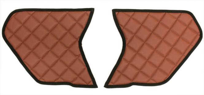 Türverkleidung für Scania S und R New Generation ab 2017, Kunstleder in braun-matt 