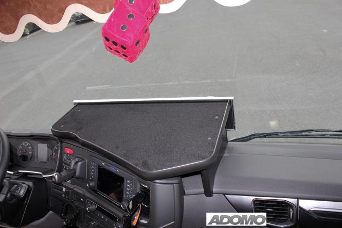 Mitteltisch für SCANIA R+S ab 2017, schwarz 