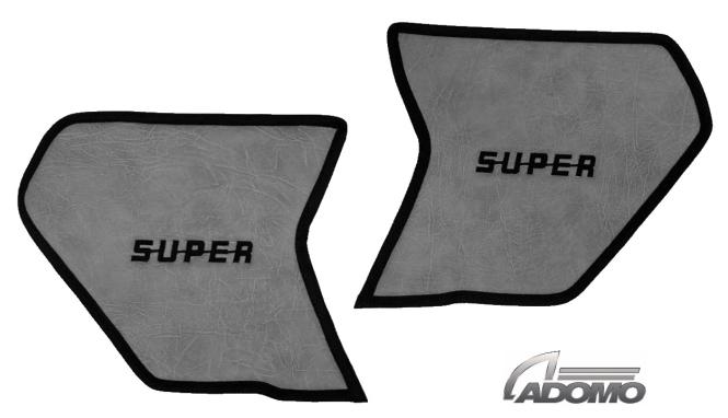 Türverkleidung für Scania S und R New Generation ab 2017, Kunstleder in grau GLATT SUPER 