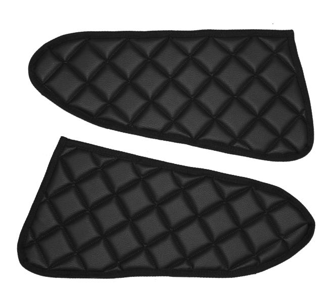 Türverkleidung für ACTROS MP5 und MP4, Kunstleder in schwarz - matt 