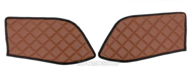 Türverkleidung für MAN TGX , TGS ab 2020, Kunstleder in braun-matt 