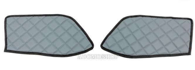 Türverkleidung für MAN TGX , TGS ab 2020, Kunstleder in grau-matt 