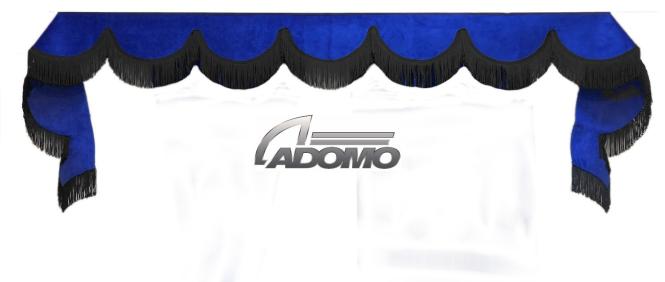 Frontscheibenborde in blau-schwarz für Man Scania Volvo Mercedes Iveco Daf Renault 