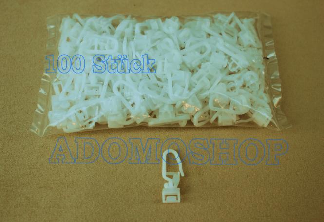 Lkw Gardinengleiter Gardinenhaken für  Renault T 100 Stück 