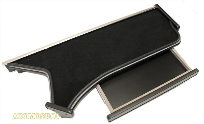 Beifahrertisch für Iveco S-WAY und  Hi-Way, Schublade, schwarz 