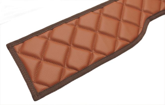 Sitzsockelverkleidung aus Kunstleder für DAF XF 106, Grammer-Sitze/Sockel , braun-matt, Umr. braun 