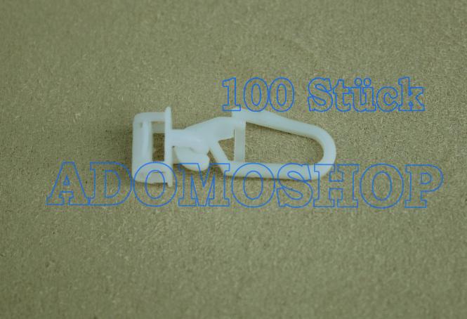 Lkw Gardinengleiter Gardinenhaken für  Actors MP5 und MP4 100 Stück 