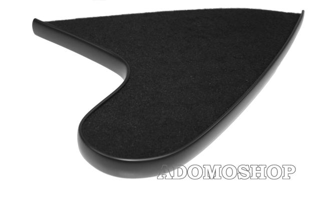 Kaffeemaschinenhalter für Actros MP5 und  Mp4 schmales Fahrerhaus, schwarz-schwarz 