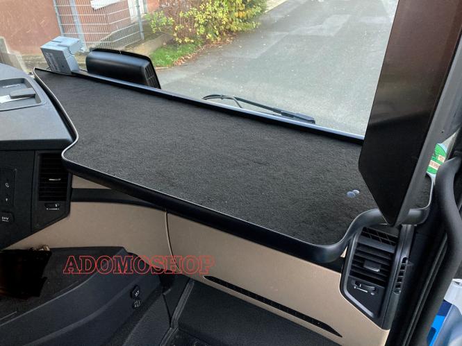 Ablagetisch für Actros MP5/MP4, schmales Haus, schwarz 