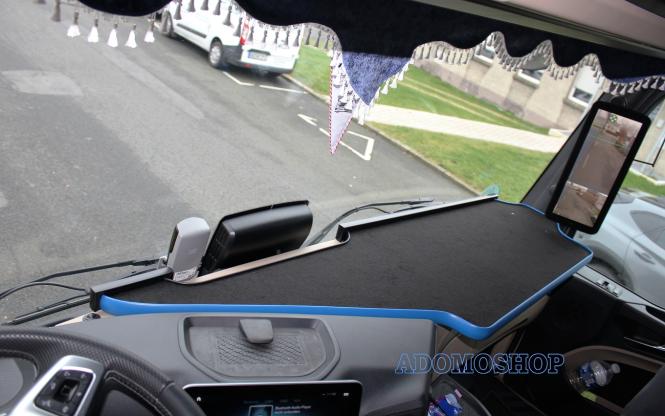 Ablagetisch für Mercedes Actros MP5 und Mp4 XXL NEU in blau 