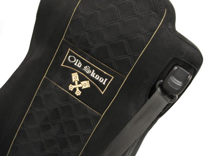 Sitzbezug NUR Fahrerseite für Actros L ab 2022 MP5 und MP4 schwarz 