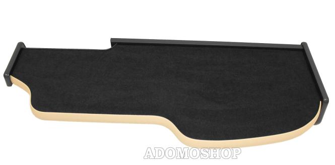 Lkw Tisch für MAN TGS, TGL, TGM, bis 2020 mit Spurassistenten, schwarz-beige 