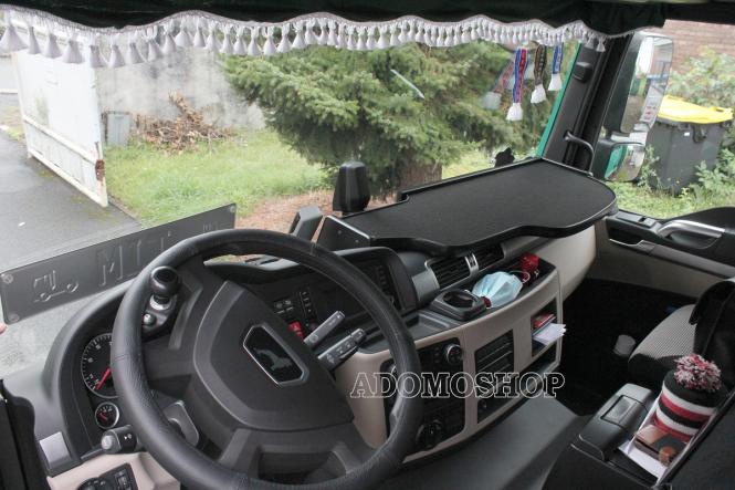 Lkw Tisch für MAN TGS, TGL, TGM, bis 2020 mit Spurassistenten, schwarz 