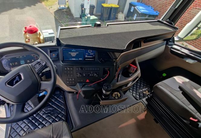 Ablagetisch mit Schublade für  Man Tgx ab 2020, in schwarz 