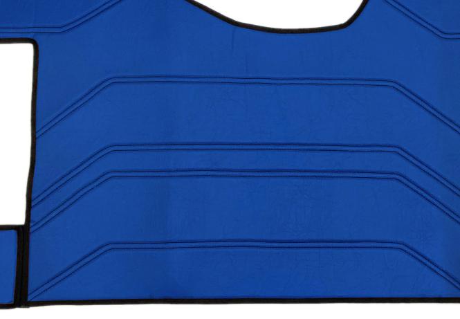 Kunstlederfußmatten Set für MP5 und MP4, luftgefederter Beifahrersitz, Kunstleder glatt mit extra Steppung 