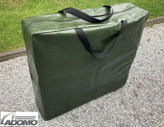 Zusatzbett, Matratze, Camperbett für Fiat Ducato, 3-Teilig mit Transporttasche, schwarz 