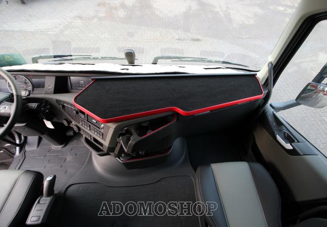 Ablagetisch für Volvo  FH5 in rot 