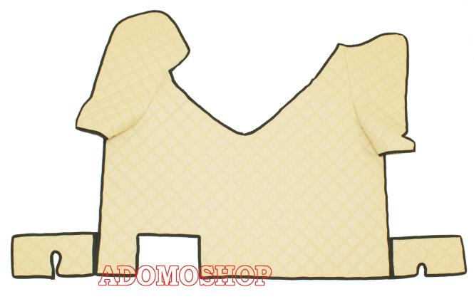 Kunstlederfußmatten für Iveco Stralis Hi-Way beige 