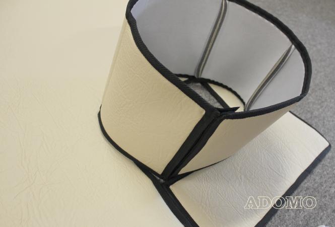 Kunstlederfußmatten mit Sitzsockel für MP5 und MP4 beige-glatt, klappbar 