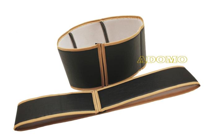 Kunstlederfußmatten mit Sitzsockel für MP5 und MP4 schwarz-glatt Umr. beige, klappbar 13 CM