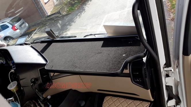 Ablagetisch für Actros MP5/MP4, schmales Haus, schwarz 