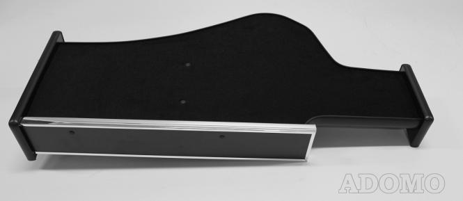 Mitteltisch Ablage mit Fach für MP5 und ACTROS L ab 2024 breites Fahrerhaus schwarz 