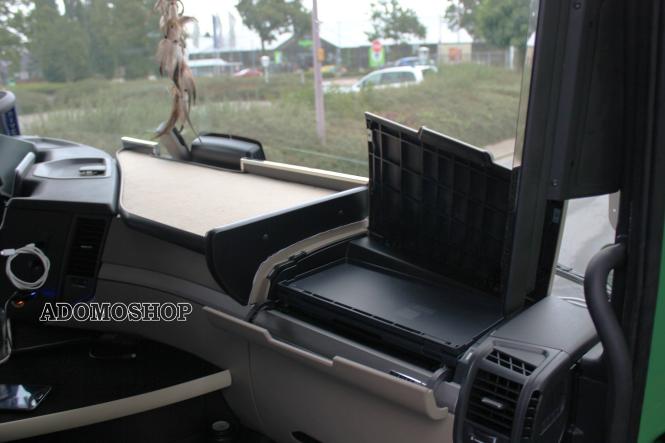 Mitteltisch Ablage für Actros MP5 und  Mp4, beige-nickel 
