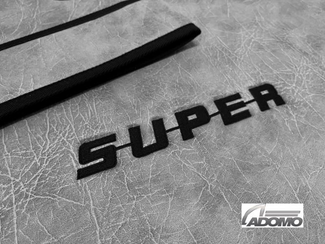 Kunstleder Fußmatten für SCANIA S ab 2017 klappbar in grau GLATT SUPER 