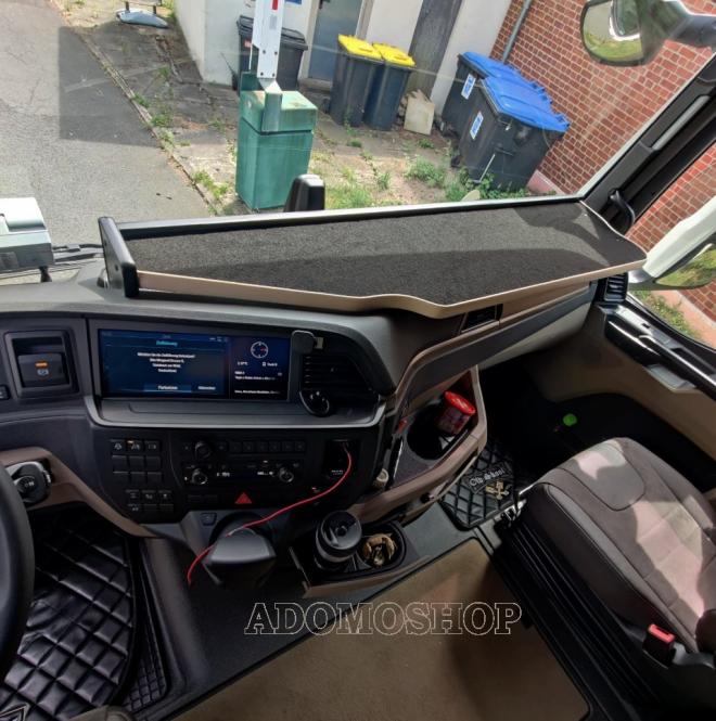 Ablagetisch Man Tgx ab 2020, in schwarz Umr. beige 