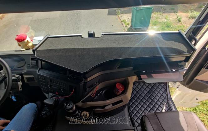 Ablagetisch mit Schublade für  Man Tgx ab 2020, in schwarz 